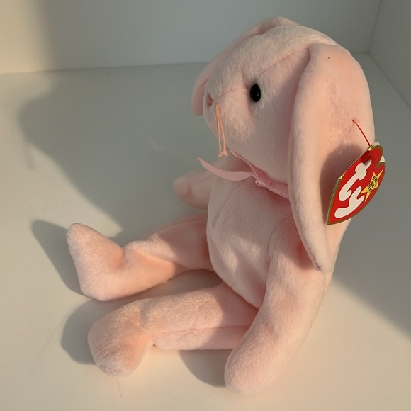 NWT HIPPITY, HOPPITY, FLOPPITY set if 3 bunnies by Ty Beanie Babies 90’s!! - Picture 5 of 14